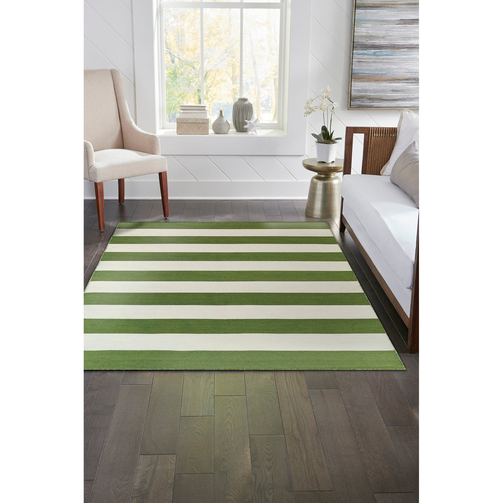 Trans Ocean Sorrento Rugby Stripe Area Rug