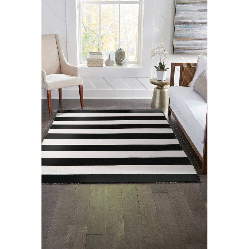 Trans Ocean Sorrento Rugby Stripe Area Rug