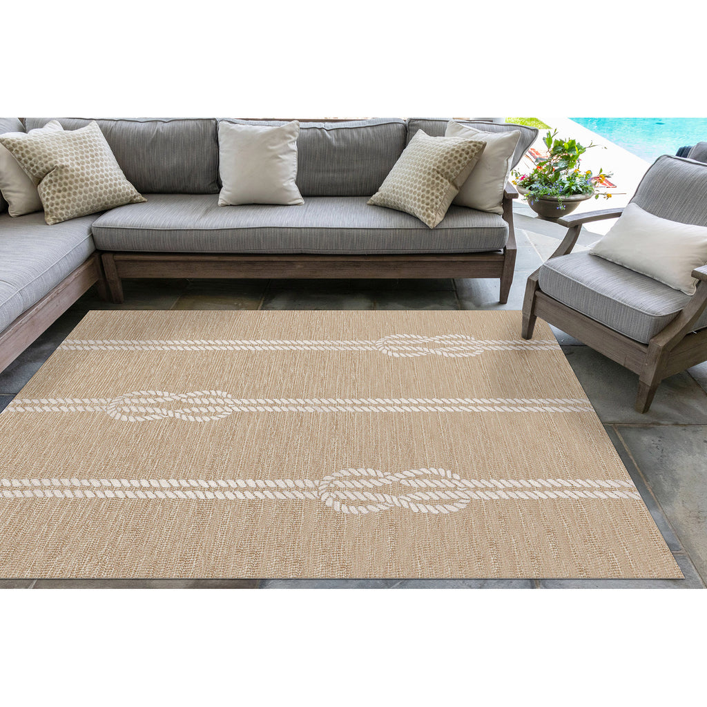 Trans Ocean Capri Ropes Area Rug