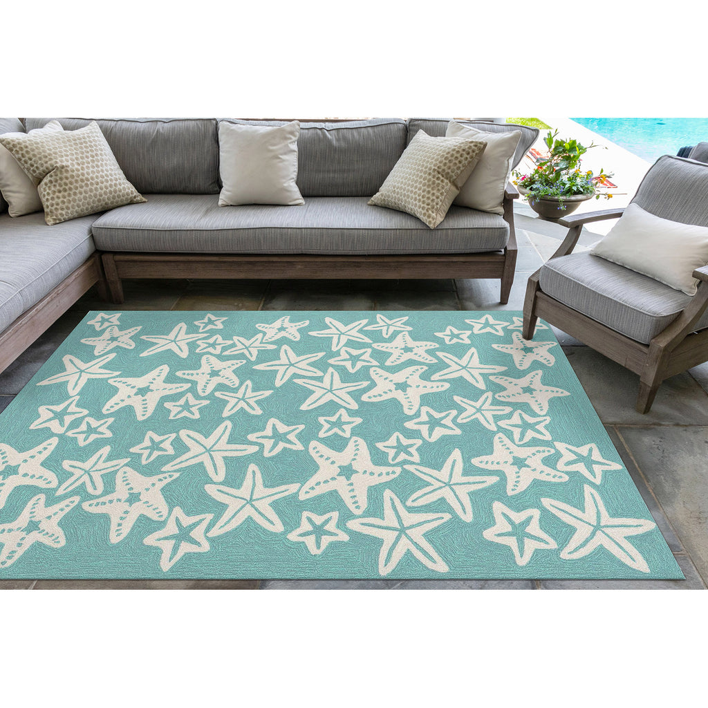 Trans Ocean Capri Starfish Area Rug