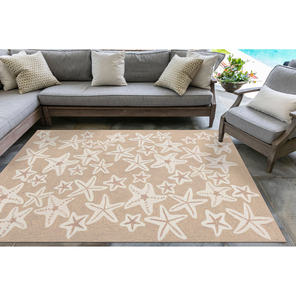 Trans Ocean Capri Starfish Area Rug