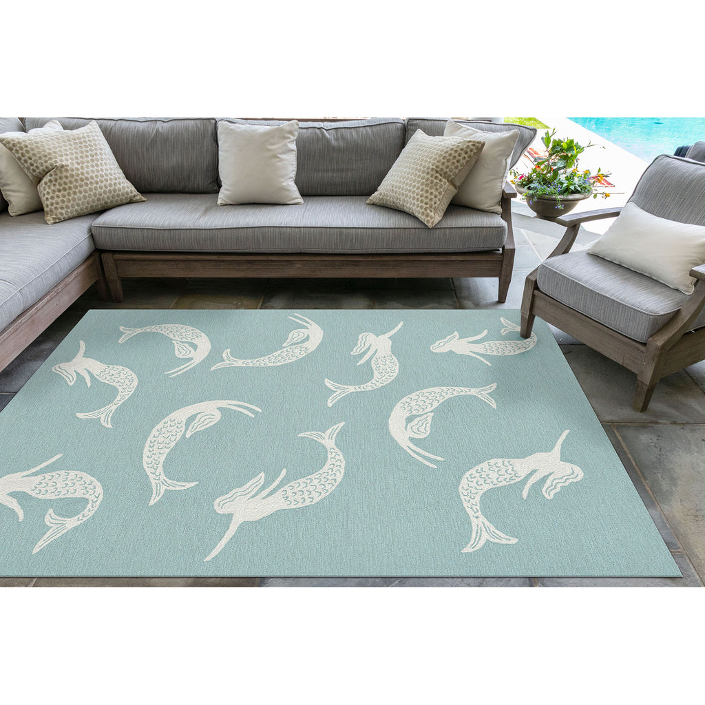 Trans Ocean Capri Mermaids Area Rug