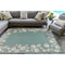 Trans Ocean Capri Seashell Border Area Rug