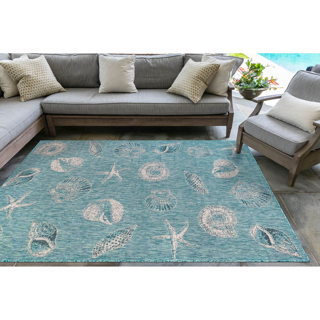 Trans Ocean Carmel Shells Area Rug