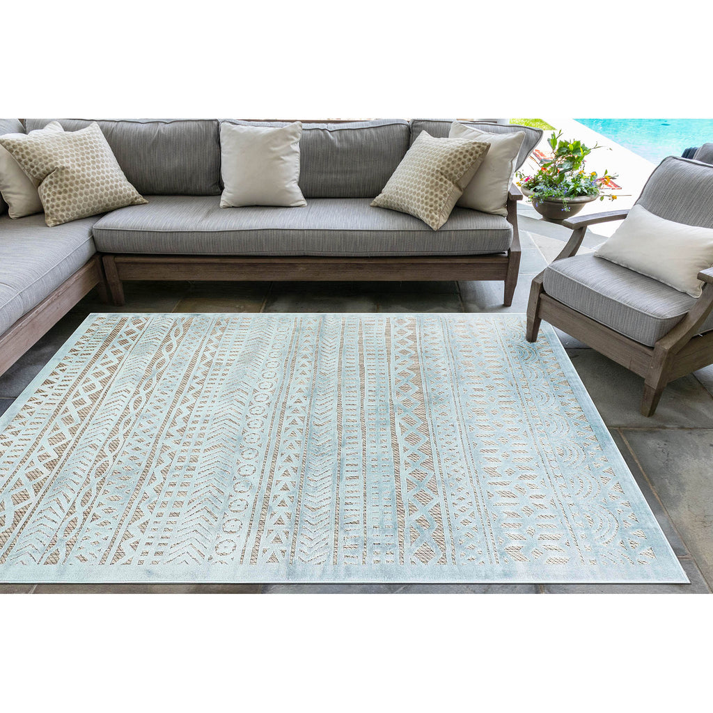 Trans Ocean Rialto Tribal Stripe Area Rug