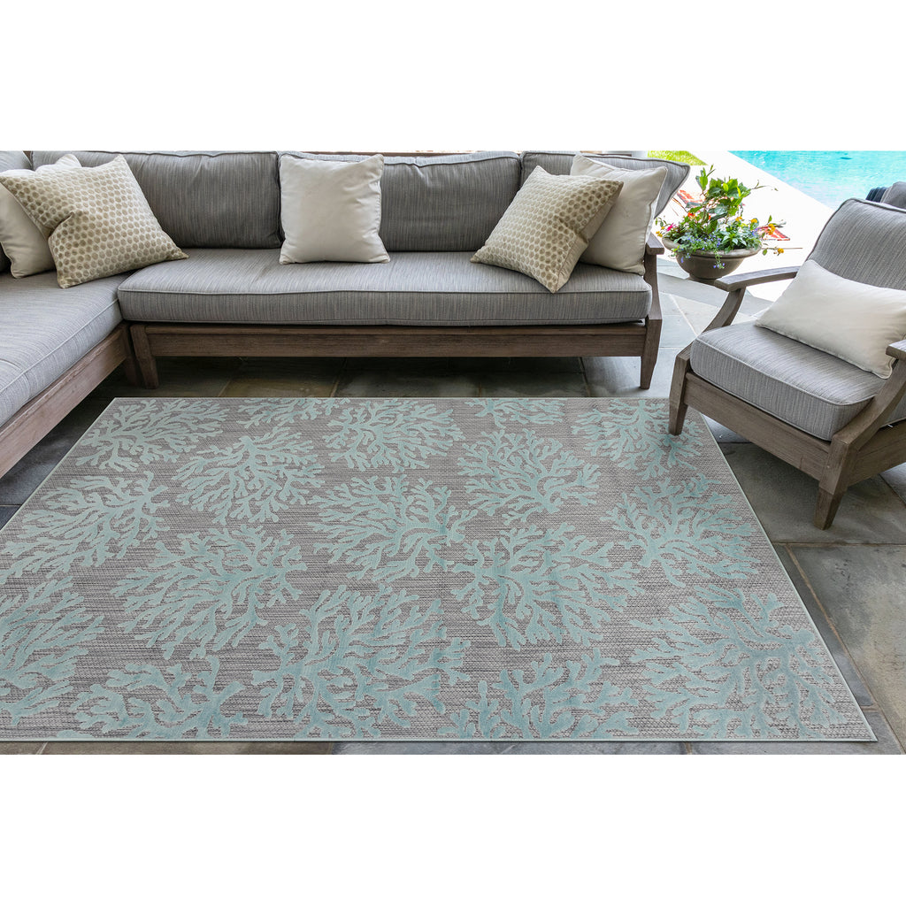Trans Ocean Rialto Coral Area Rug
