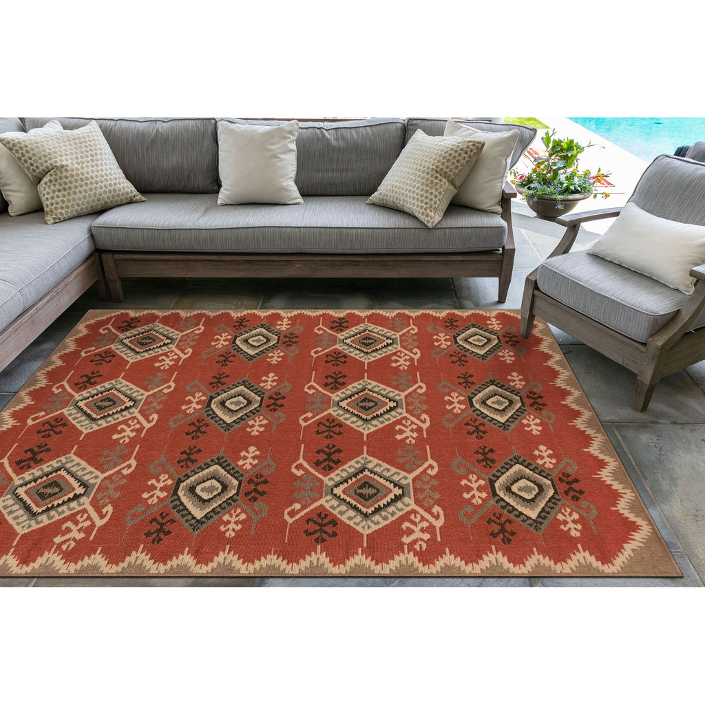 Trans Ocean Riviera Kilim Area Rug