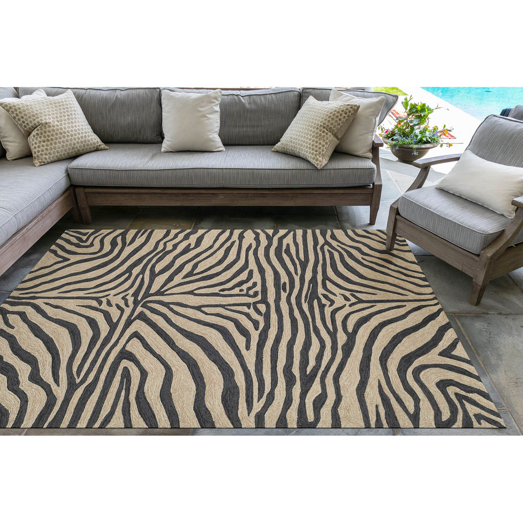 Trans Ocean Ravella Zebra Area Rug