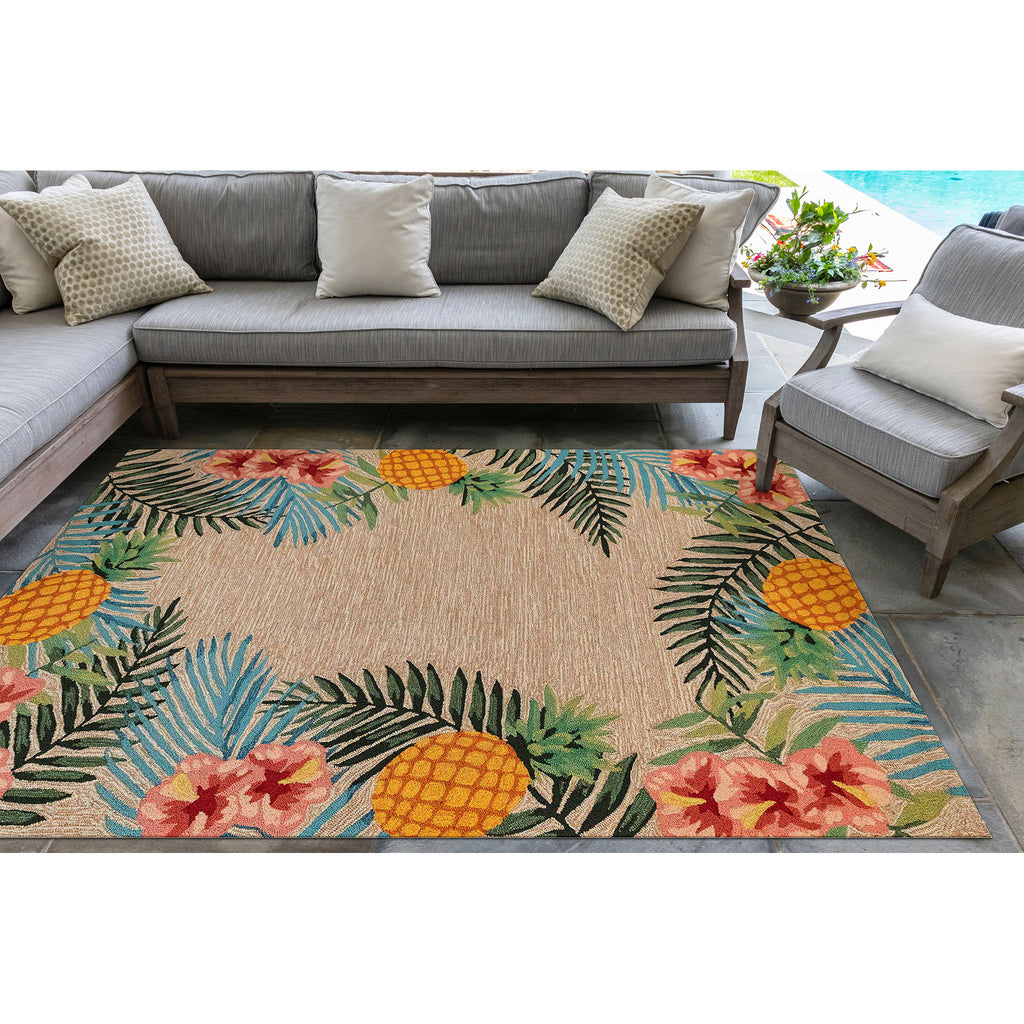 Trans Ocean Ravella Tropical Area Rug