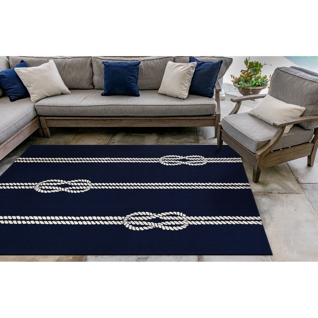 Trans Ocean Capri Ropes Area Rug