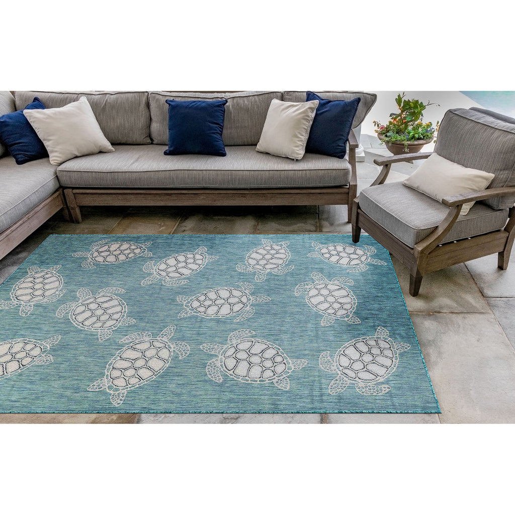 Trans Ocean Carmel Seaturtles Area Rug