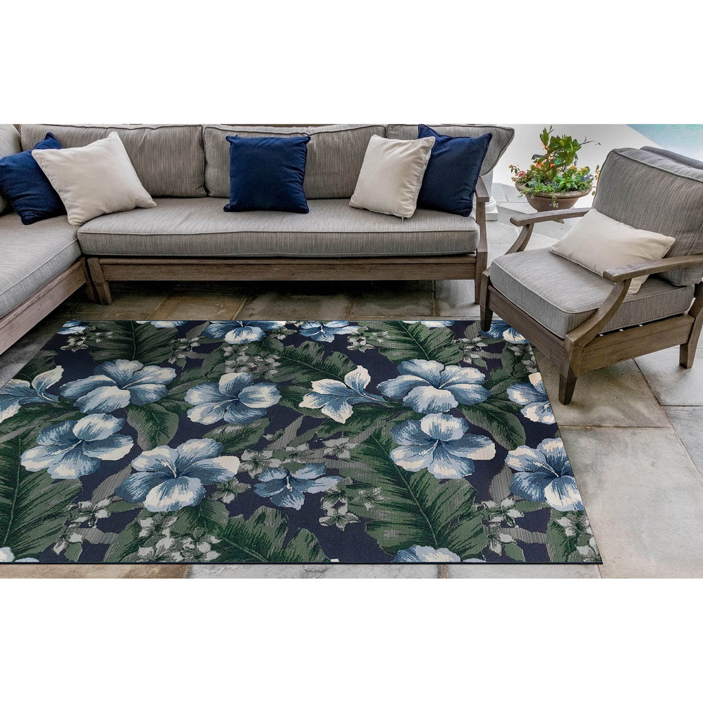 Trans Ocean Marina Floral Area Rug