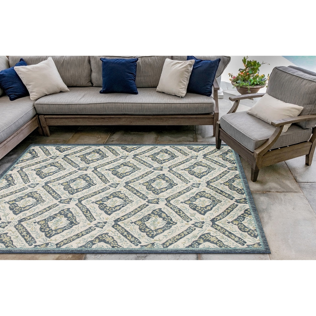 Trans Ocean Portofino Palmettes Area Rug