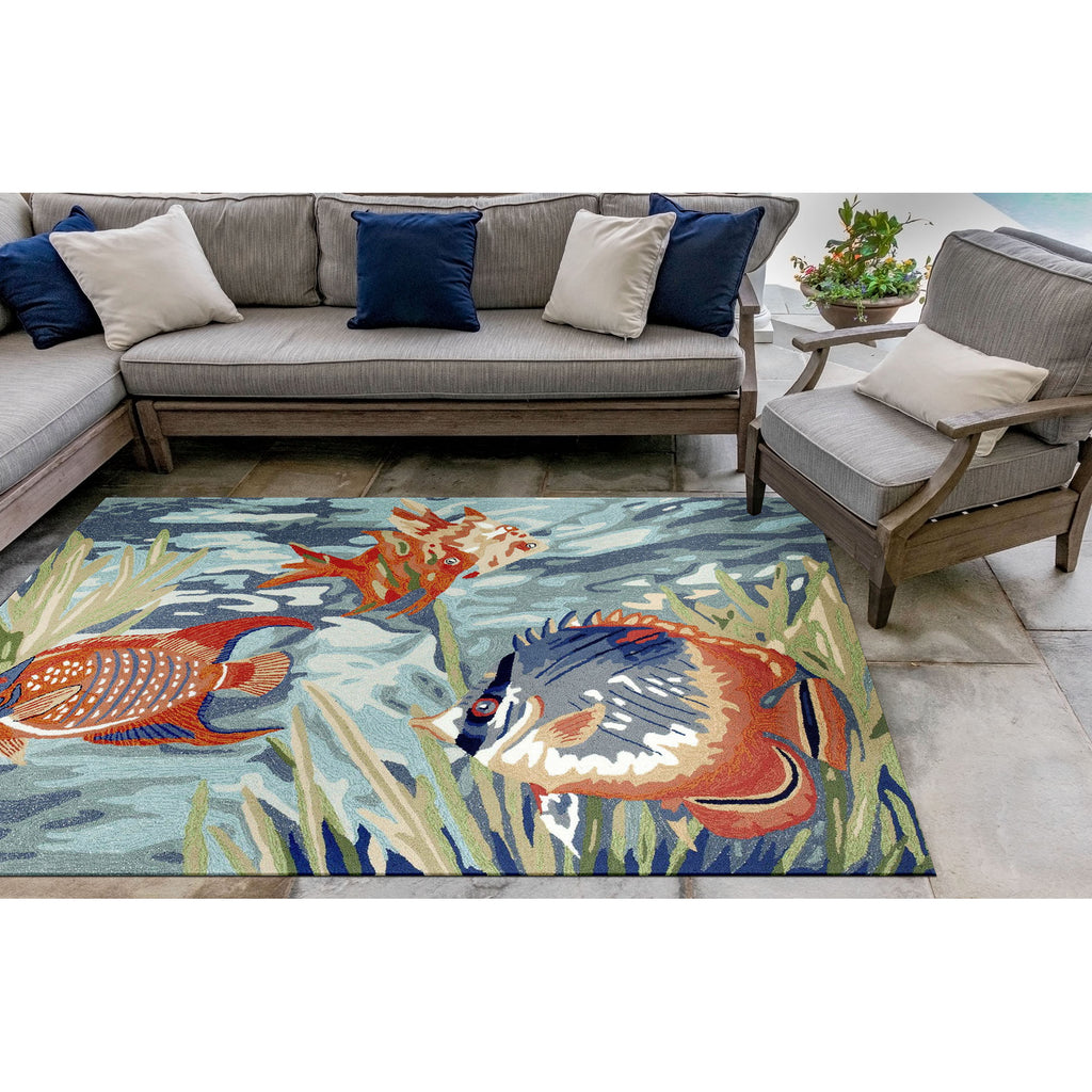 Trans Ocean Ravella Tropical Fish Area Rug