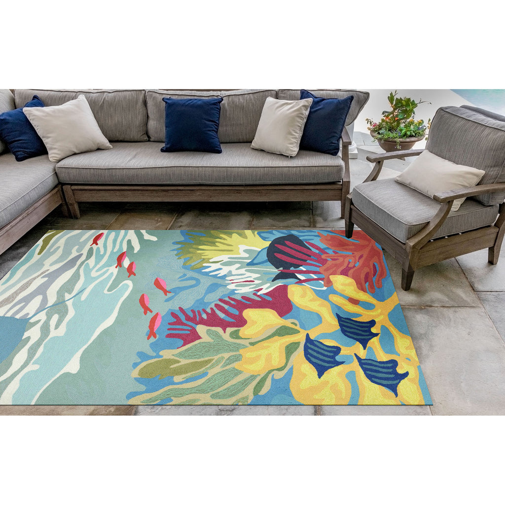 Trans Ocean Ravella Ocean View Area Rug