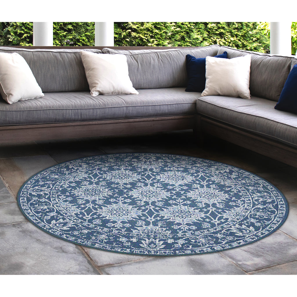 Trans Ocean Carmel Vintage Floral Area Rug