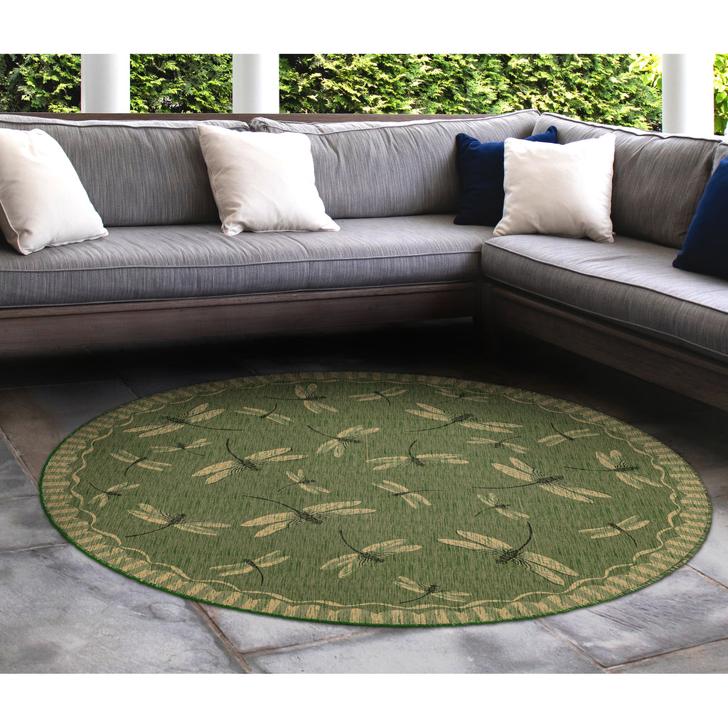 Trans Ocean Carmel Dragonfly Area Rug