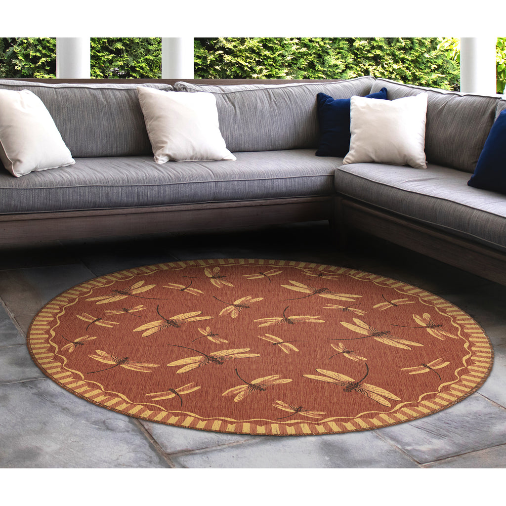 Trans Ocean Carmel Dragonfly Area Rug
