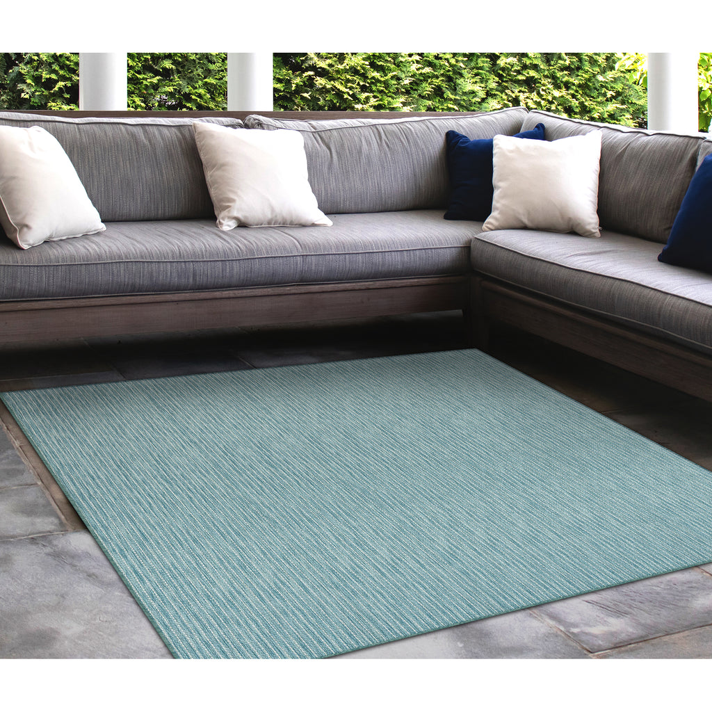 Trans Ocean Carmel Texture Stripe Area Rug