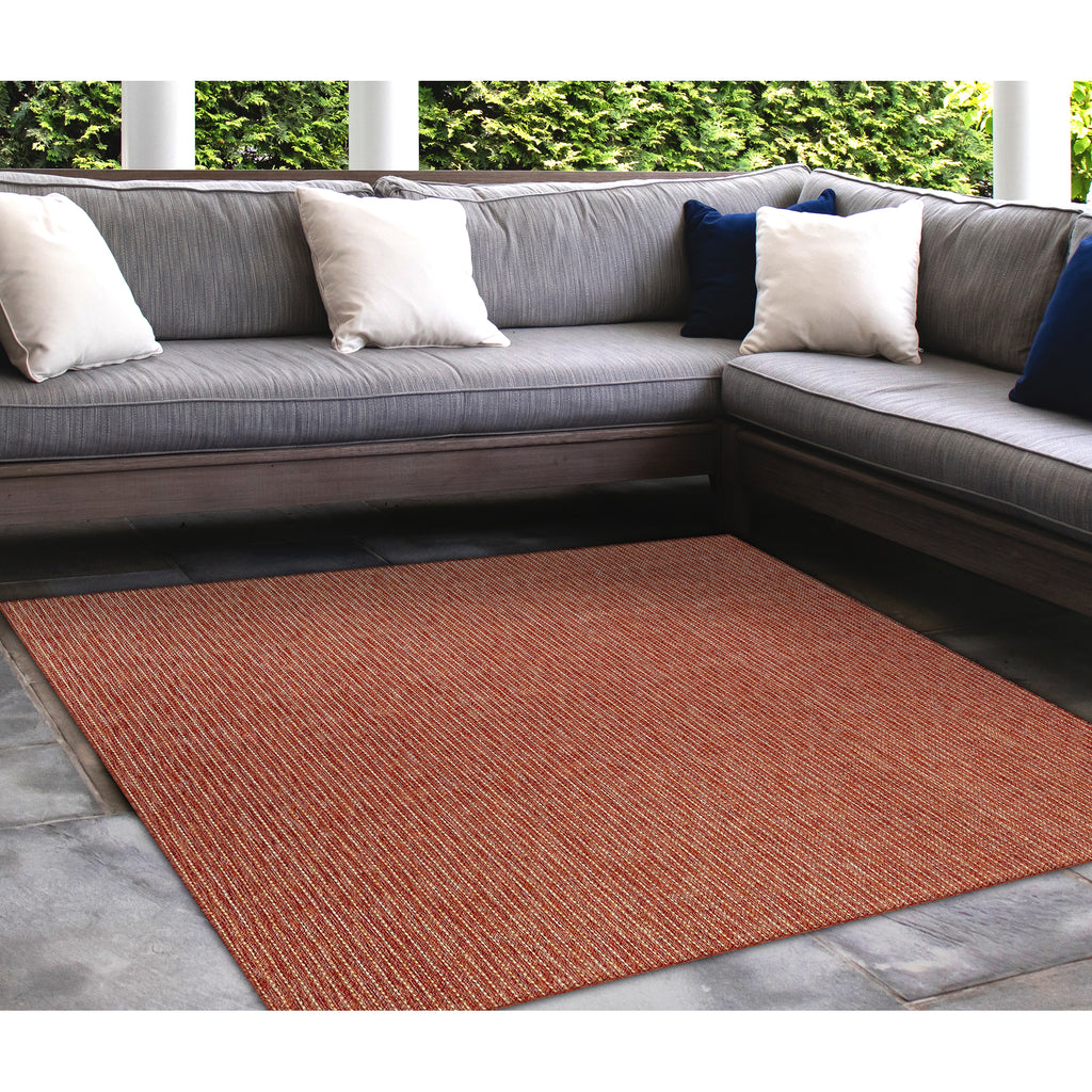 Trans Ocean Carmel Texture Stripe Area Rug