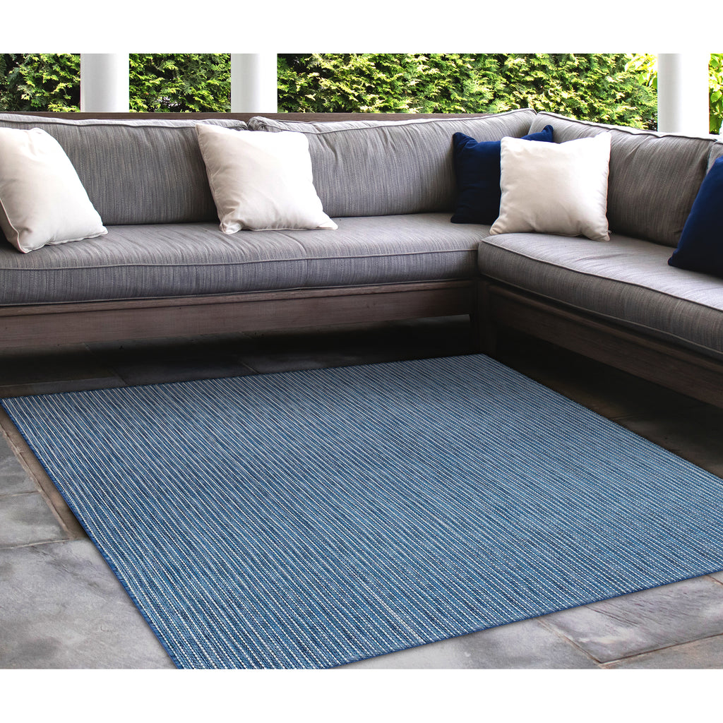 Trans Ocean Carmel Texture Stripe Area Rug