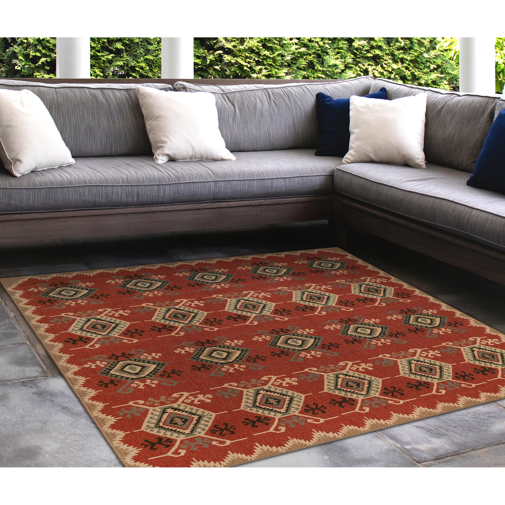Trans Ocean Riviera Kilim Area Rug