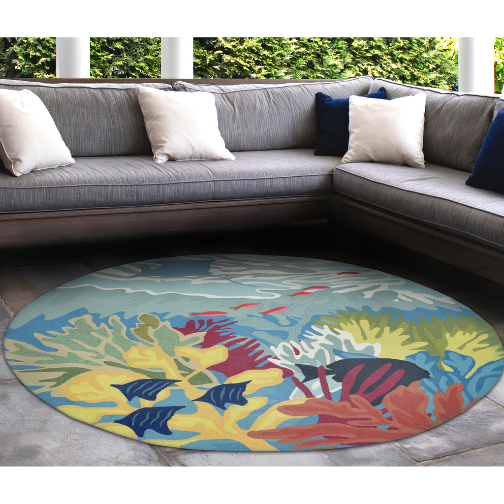 Trans Ocean Ravella Ocean View Area Rug