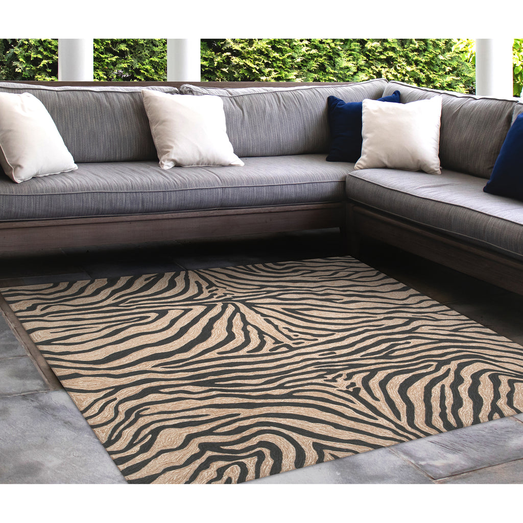 Trans Ocean Ravella Zebra Area Rug