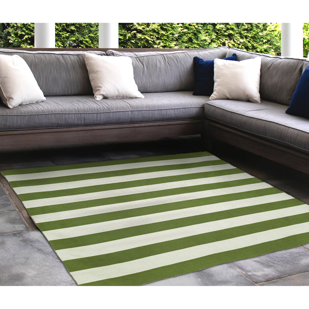 Trans Ocean Sorrento Rugby Stripe Area Rug