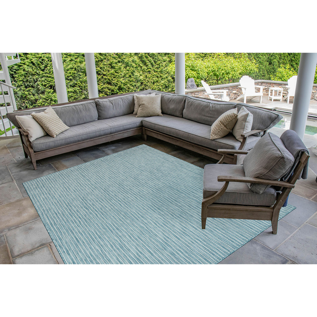 Trans Ocean Carmel Texture Stripe Area Rug