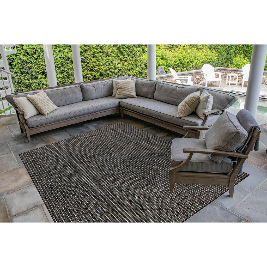 Trans Ocean Carmel Texture Stripe Area Rug