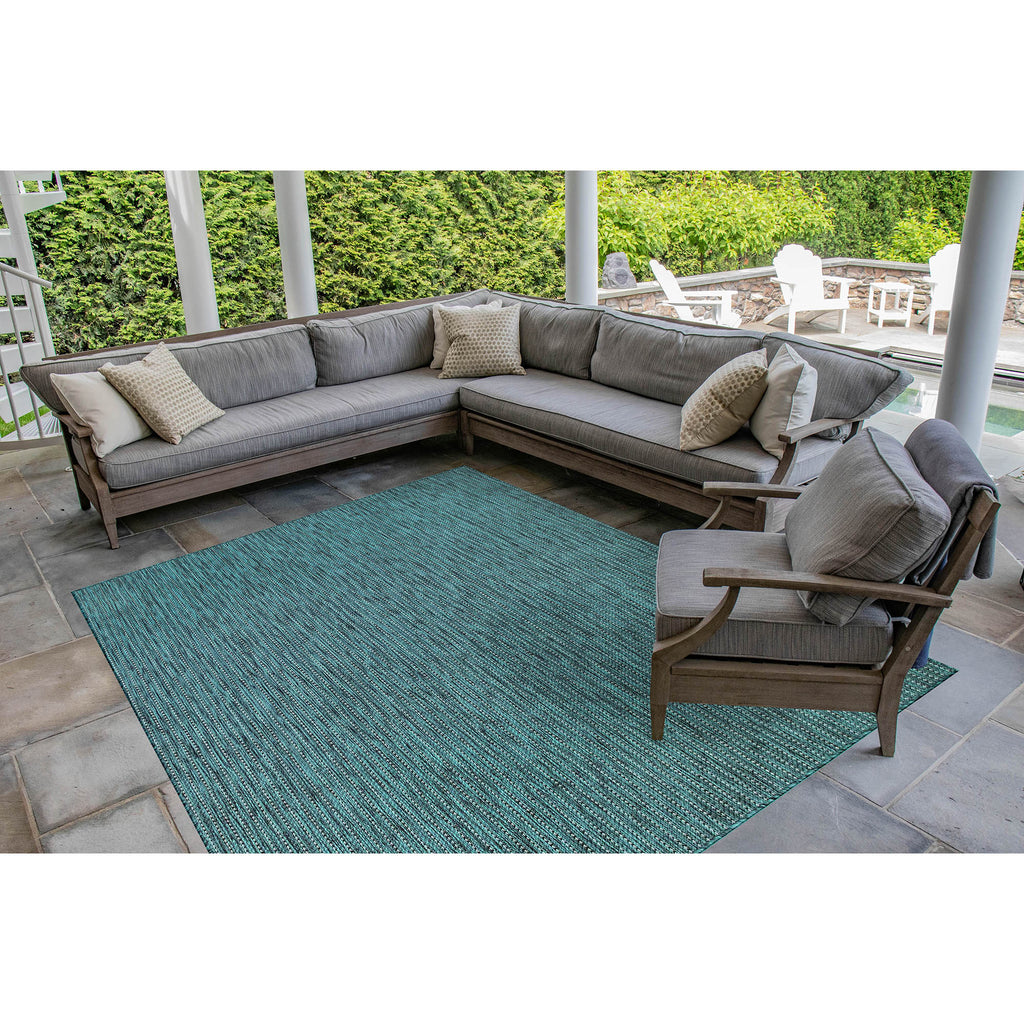 Trans Ocean Carmel Texture Stripe Area Rug
