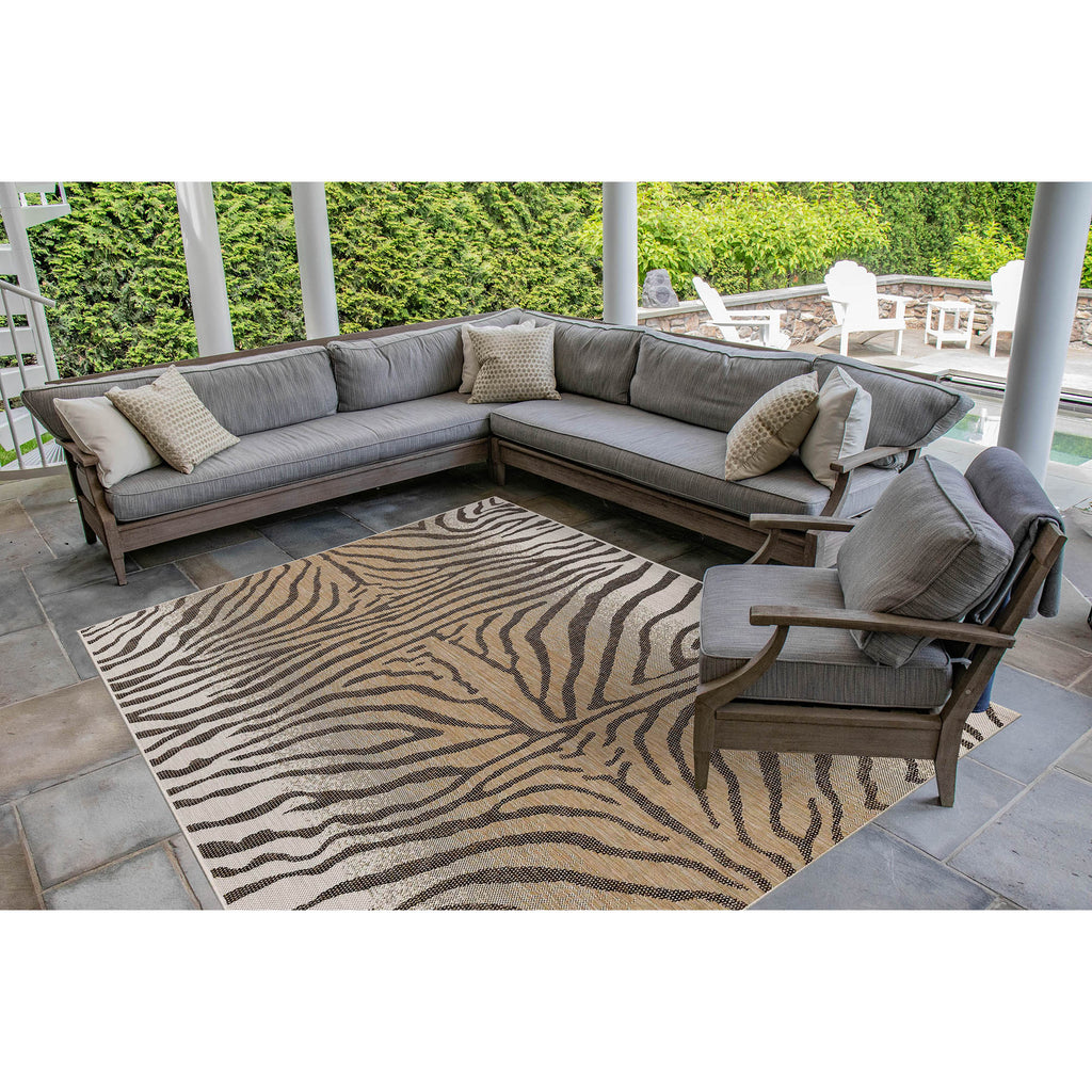 Trans Ocean Carmel Zebra Area Rug