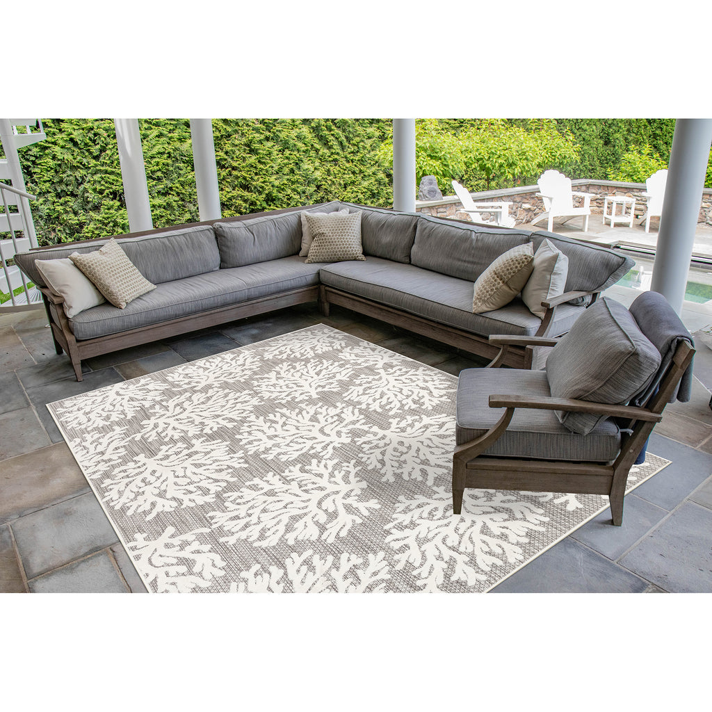 Trans Ocean Rialto Coral Area Rug