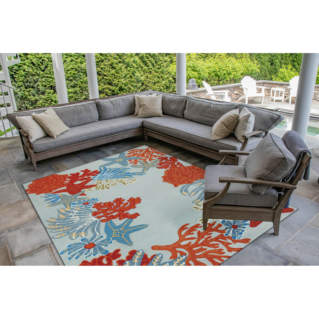 Trans Ocean Ravella Ocean Scene Area Rug