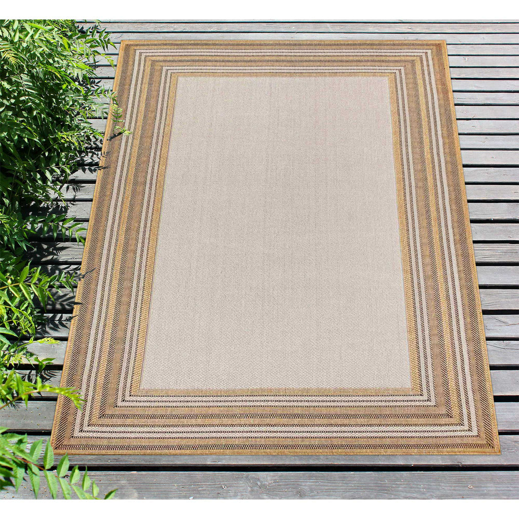 Trans Ocean Carmel Multi Border Area Rug