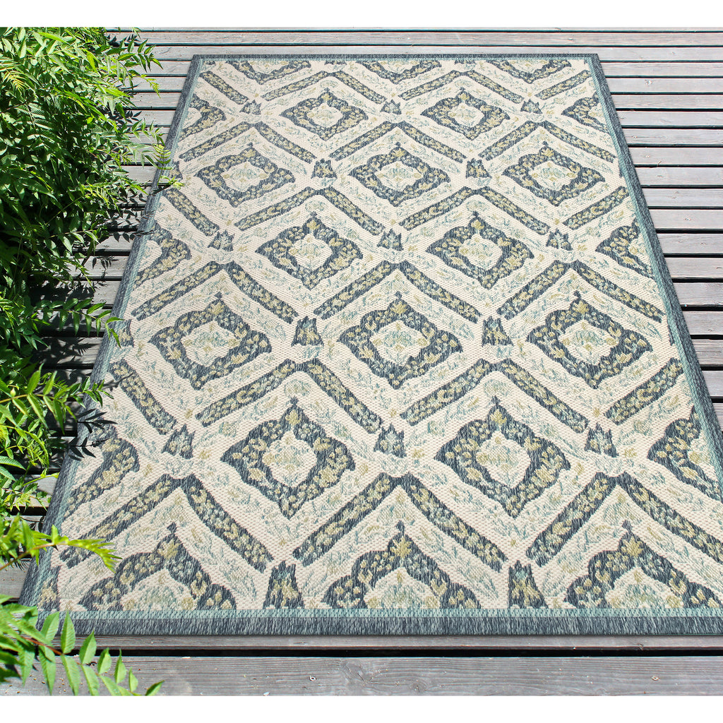 Trans Ocean Portofino Palmettes Area Rug