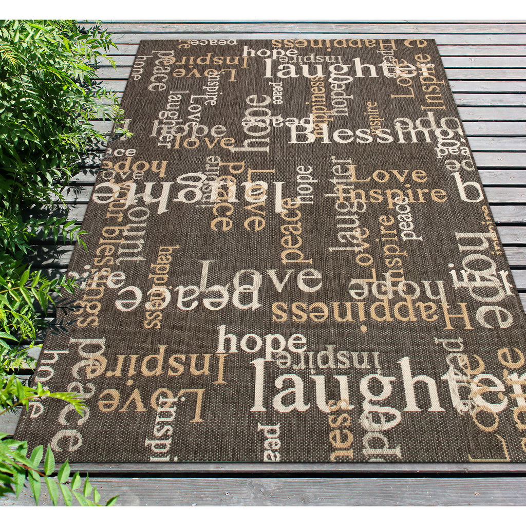 Trans Ocean Portofino Sentiments Area Rug