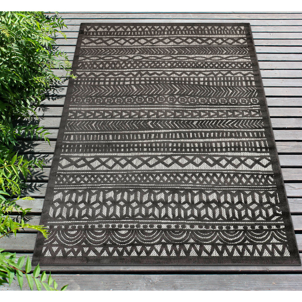 Trans Ocean Rialto Tribal Stripe Area Rug