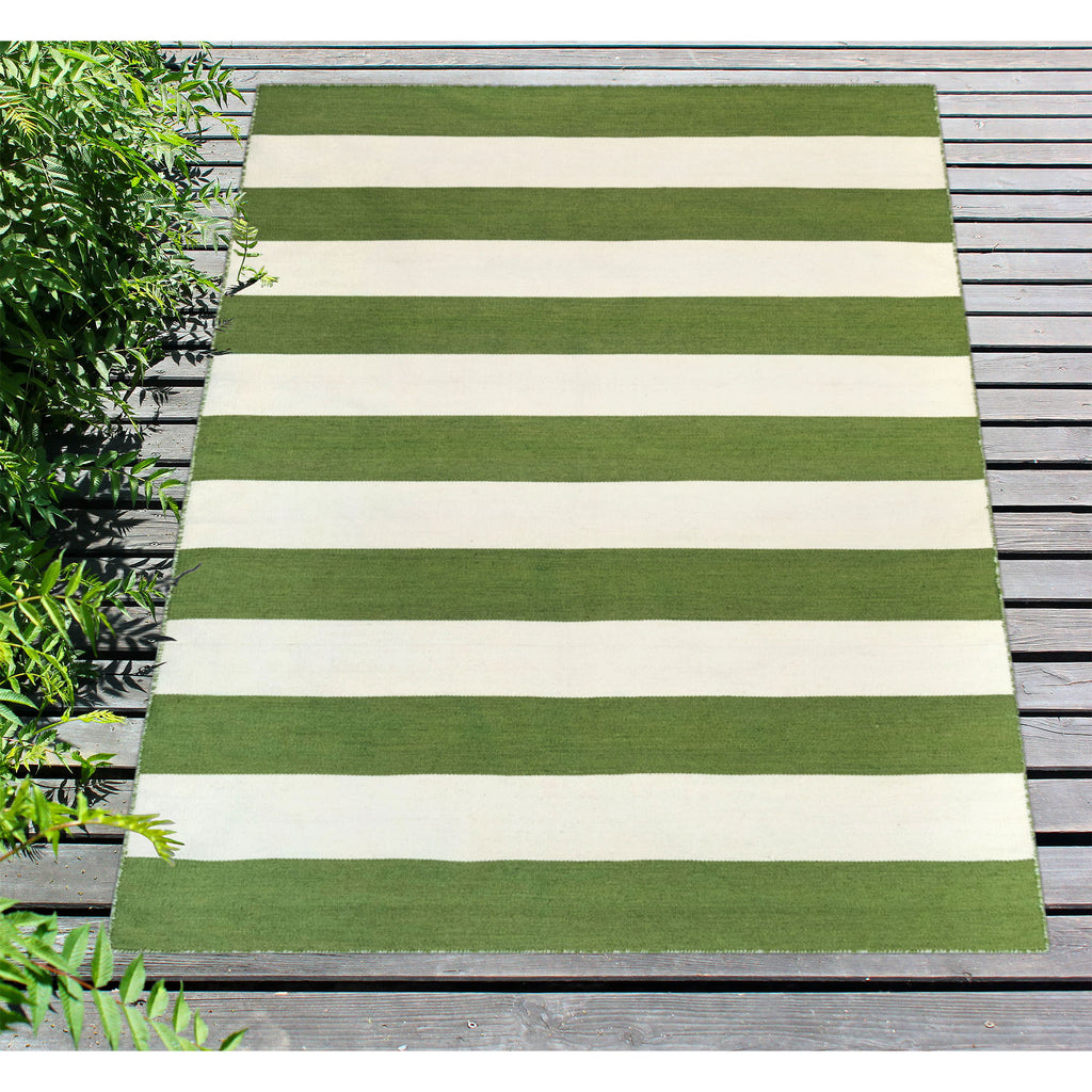 Trans Ocean Sorrento Rugby Stripe Area Rug