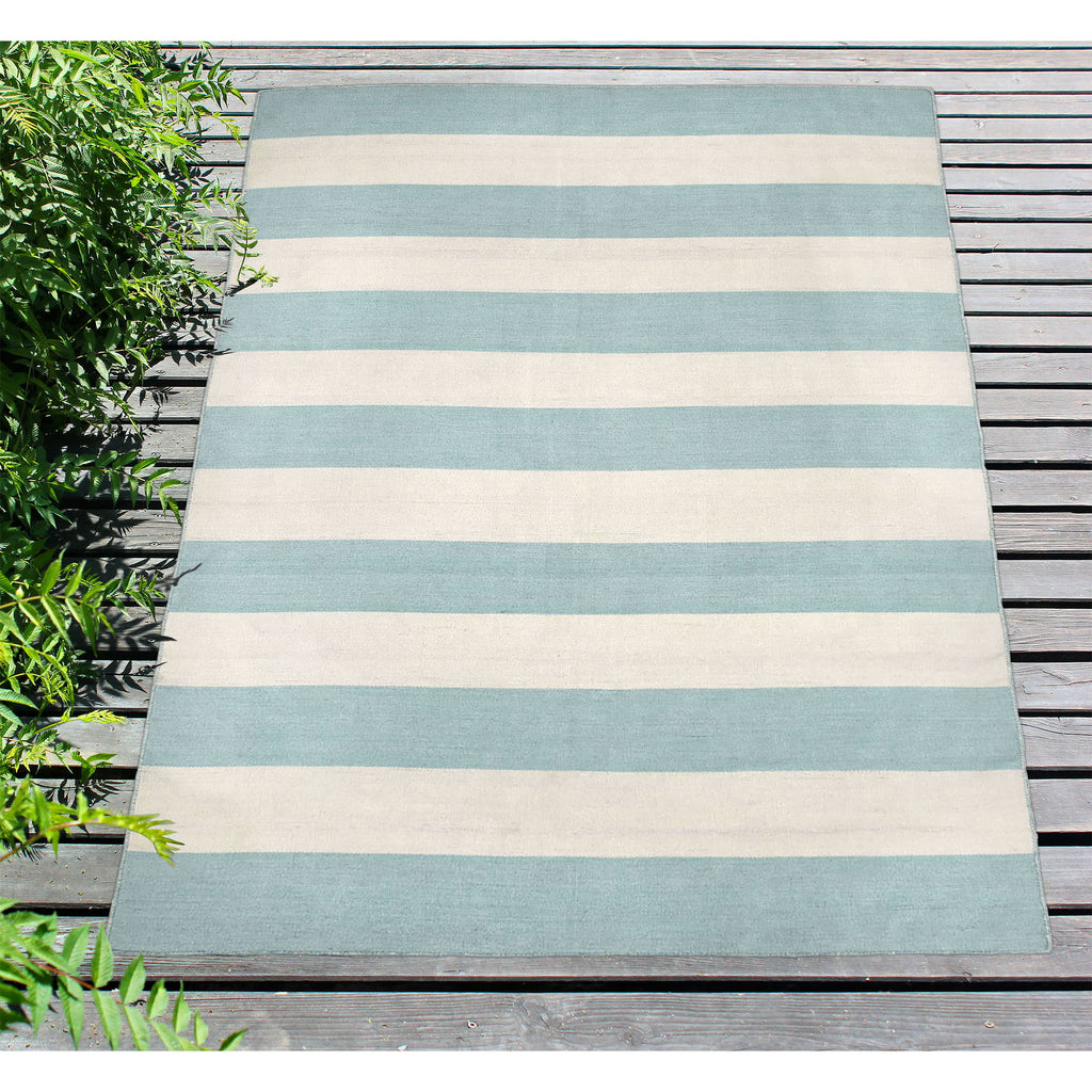 Trans Ocean Sorrento Rugby Stripe Area Rug