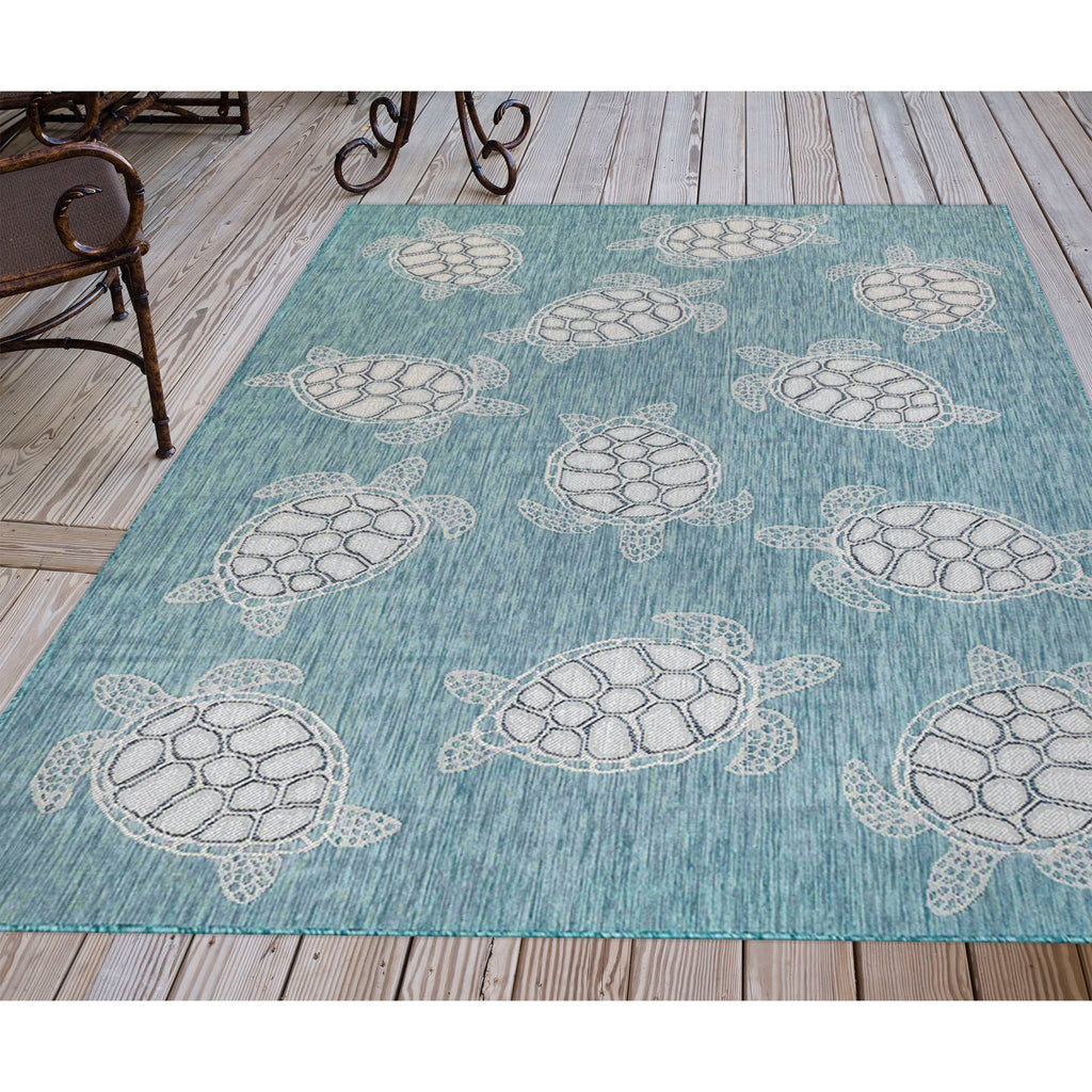 Trans Ocean Carmel Seaturtles Area Rug