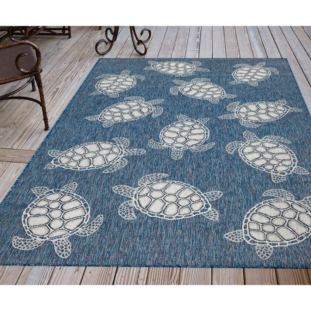 Trans Ocean Carmel Seaturtles Area Rug