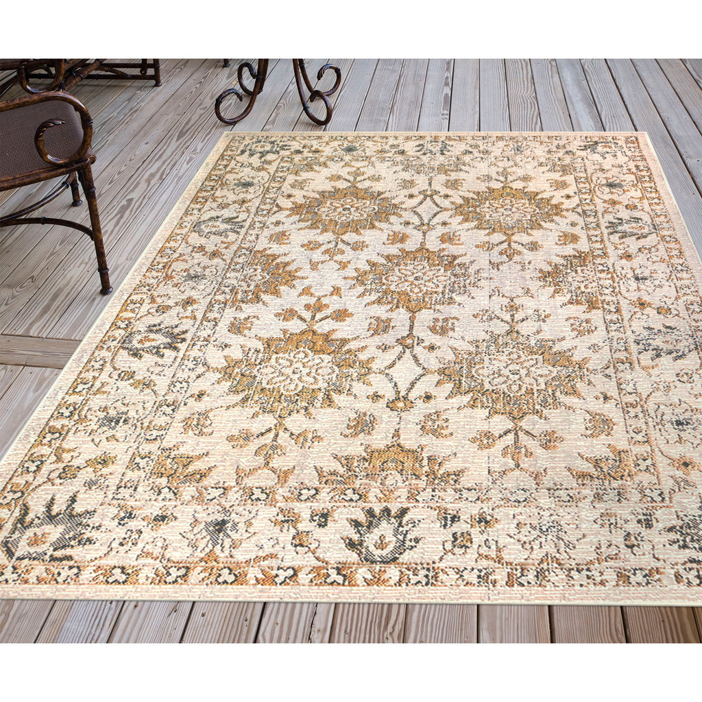 Trans Ocean Carmel Vintage Floral Area Rug