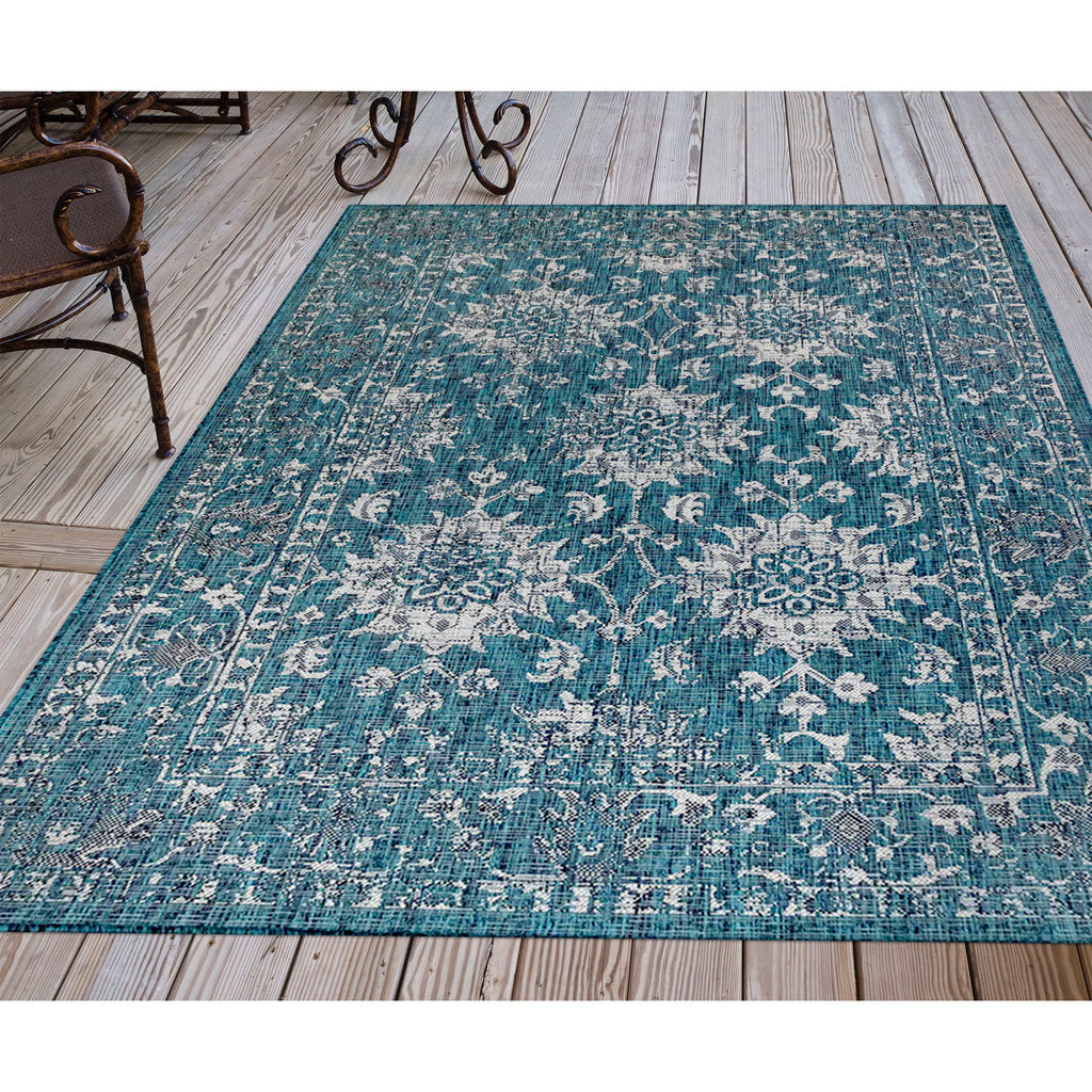 Trans Ocean Carmel Vintage Floral Area Rug