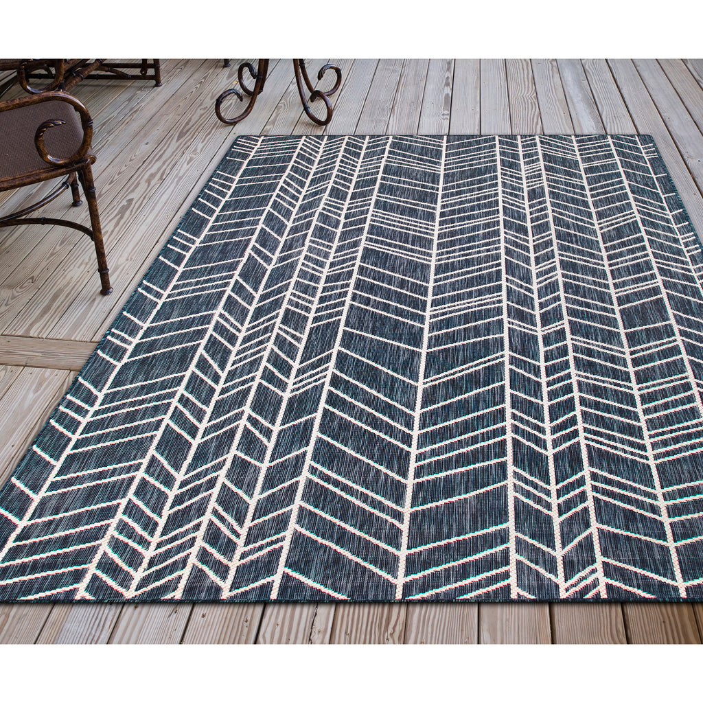 Trans Ocean Carmel Chevron Area Rug