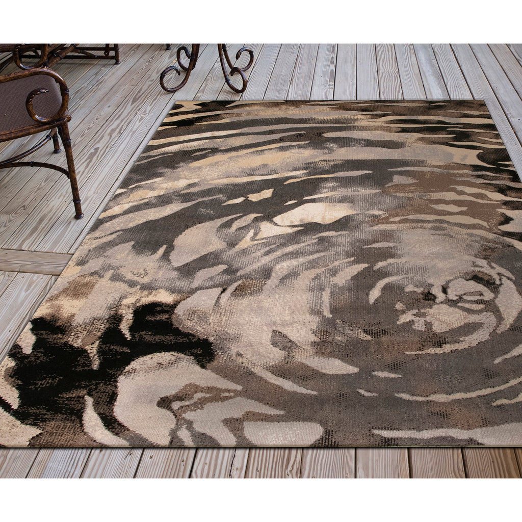 Trans Ocean Fresco Storm Area Rug