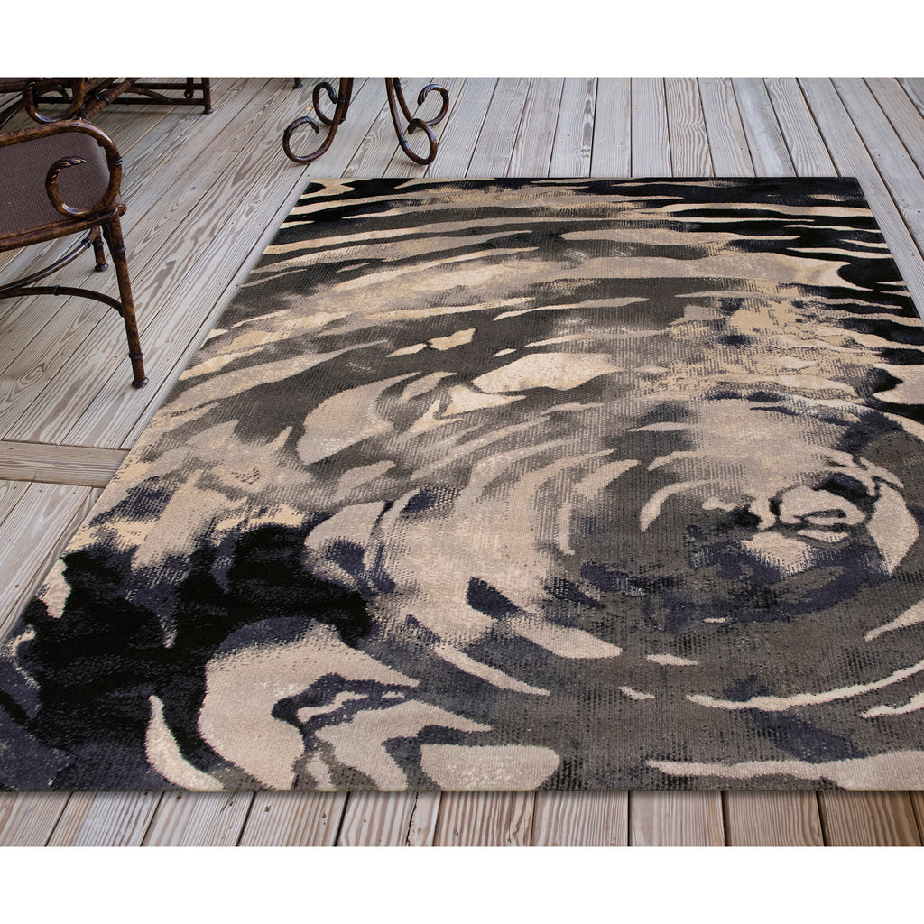 Trans Ocean Fresco Storm Area Rug