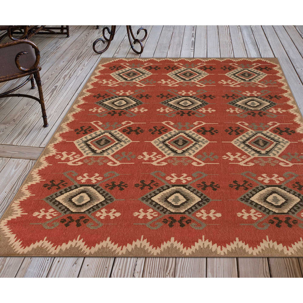 Trans Ocean Riviera Kilim Area Rug