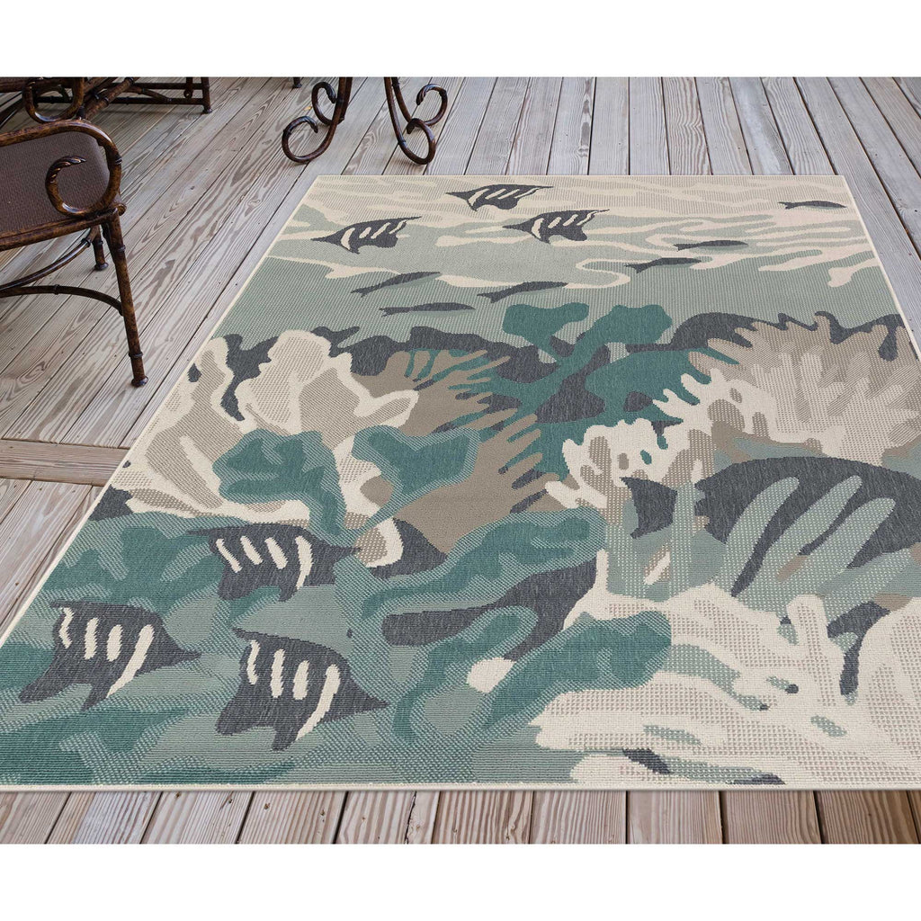 Trans Ocean Riviera Ocean Area Rug